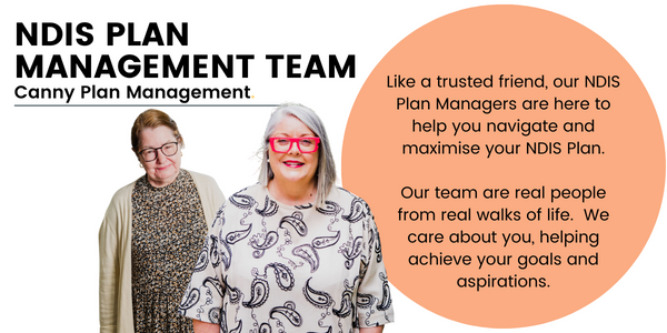 Canny Plan Management team members, Christine Friel and Anthea Taylor